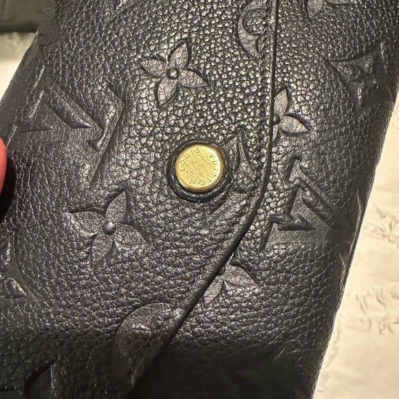 💯 Authentic Louis Vuitton Empreinte long Wallet - Picture 8 of 9